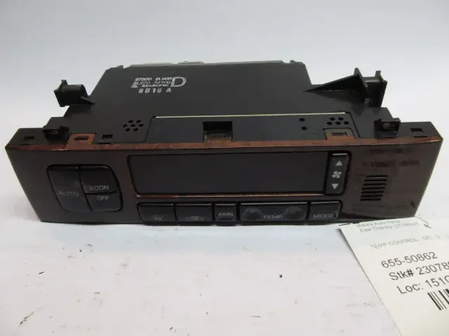 TEMPERATURE CONTROLS Infiniti I30 1998 98 1999 99 – MRK9977