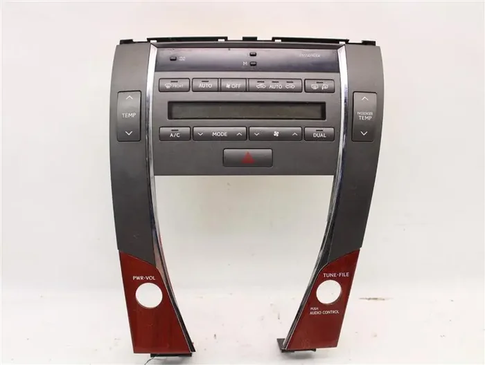 TEMPERATURE CONTROLS Lexus ES350 2007 07 2008 08 2009 09 – 932886