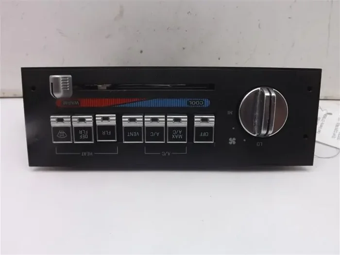 Temperature Controls Mercury Cougar 1989 – MRK147119