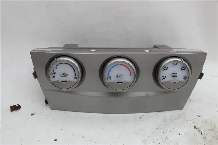 TEMPERATURE CONTROLS Toyota Camry 2010 10 2011 11 – 989287