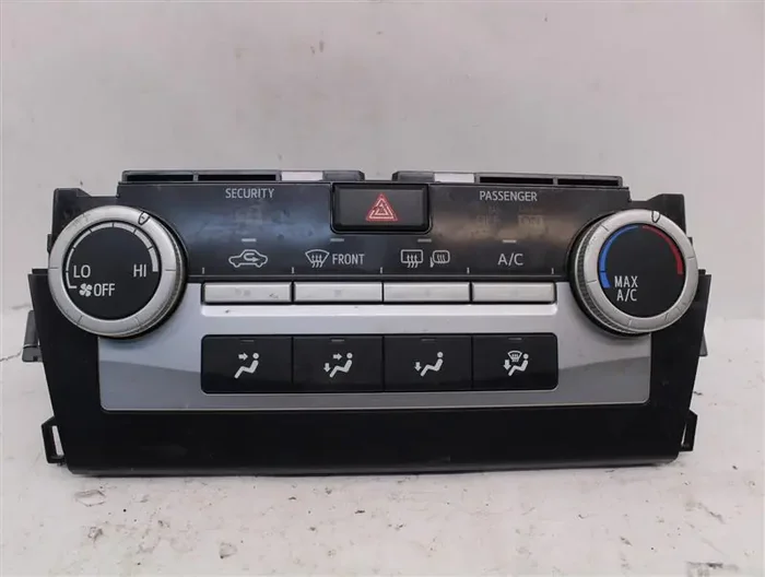 TEMPERATURE CONTROLS Toyota Camry 2012 12 2013 13 2014 14 – 943288