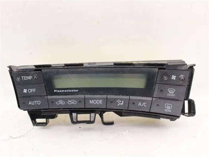 TEMPERATURE CONTROLS Toyota Prius 2010 10 2011 11 – 938822