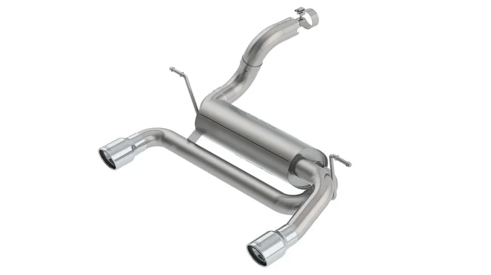 Touring Axle-Back Exhaust for Jeep Wrangler 2.0L 2018+ | #11962 | Borla