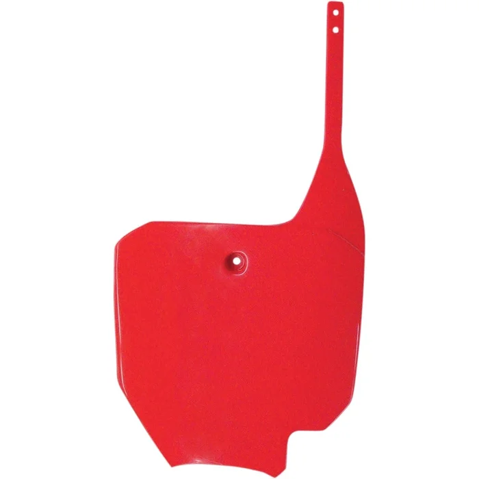 UFO Plastics Front Number Plate – CR85 – Red [MPN: HO03624-070]