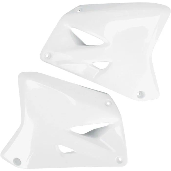 UFO Plastics Radiator Shrouds – White – RM [MPN: SU03987-041]