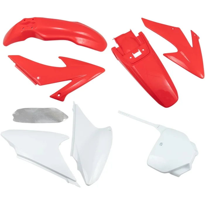 UFO Plastics Replacement Body Kit – OE Red/White – ’08-’14 CRF230F [MPN: HOKIT117-999]