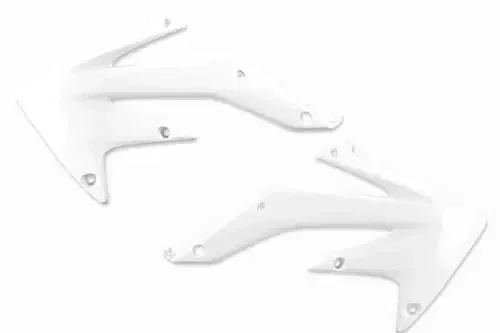 UFO White Radiator Shroud Set for CRF450X