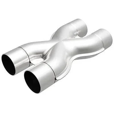 Universal Tru Cross-Over X-Pipe 2.25 x 12 Stainless Steel | #10790 | MagnaFlow