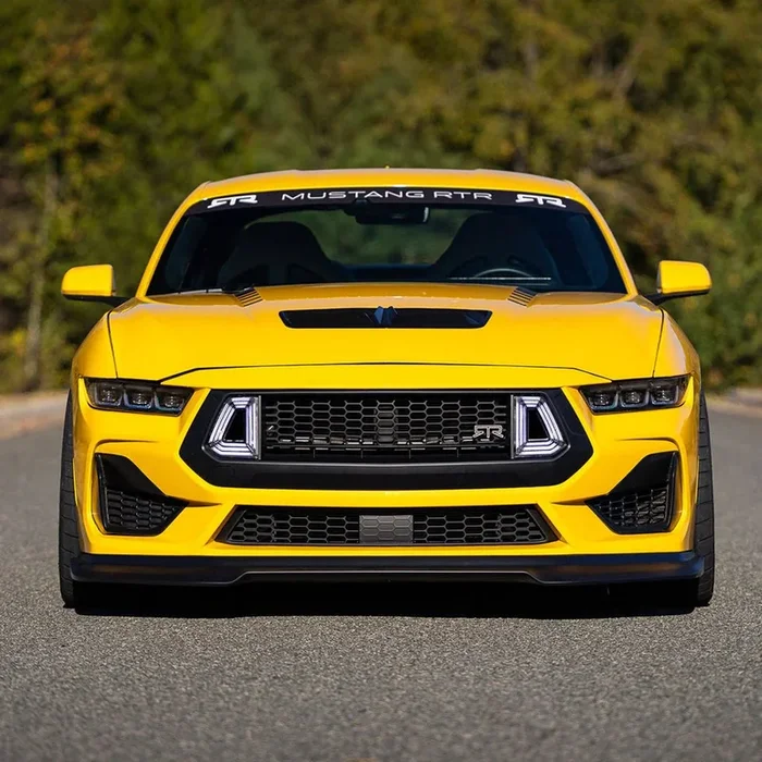 Upper/Lower Grille Kit (with LED Air Intakes) for Mustang 2024+ | #11011.0011.99.A / #11014.0005.12.A | RTR