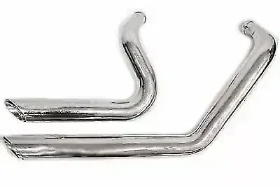 V-Twin Exhaust Drag Pipe Set Short Shots 30-0952