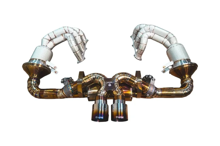 Valvetronic Porsche Universal Fitment 2020-2025 Exhaust System POR.992.GT3.VSES.FFH.TI
