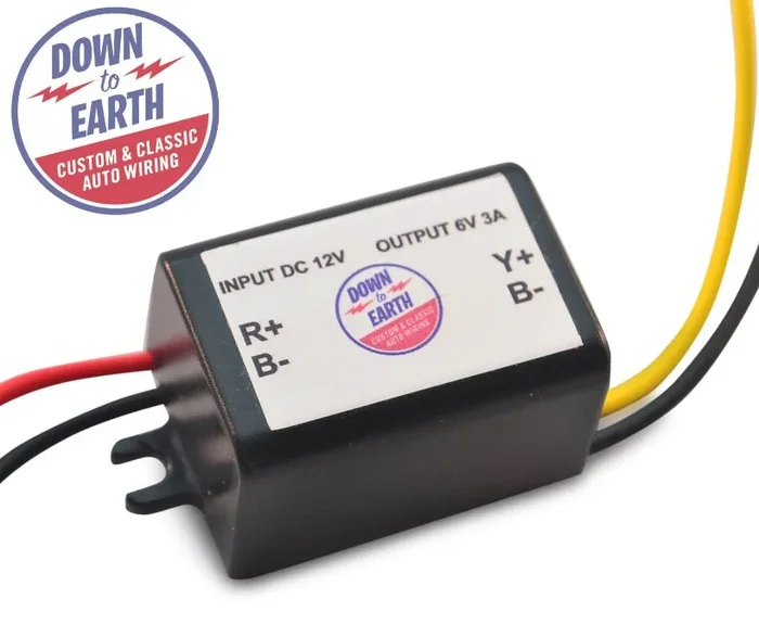 Voltage Reducer 12 volts to 6 Volts (3 amp 1 Gauge) A-10606, A10606, A10606-3amp
