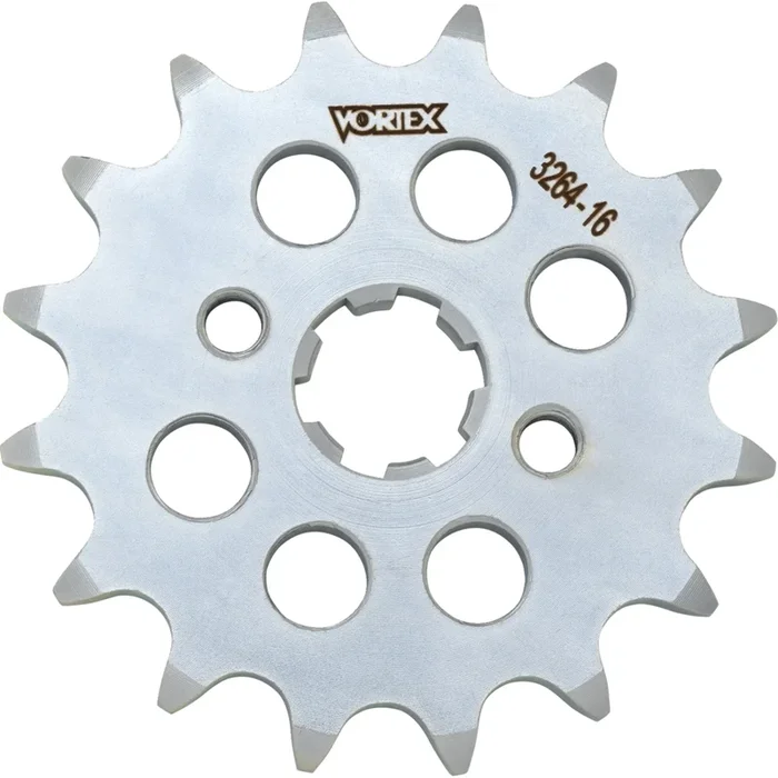 VORTEX 1212-2329 3264-16 Steel Countershaft Sprocket Front Sprocket – 16 Tooth – Honda