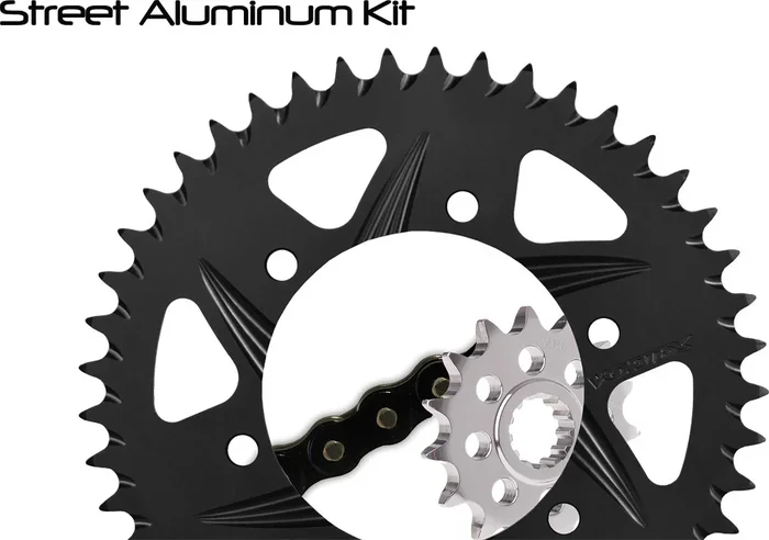 Vortex 3-CK2262 CK2262 SPROCKET/CHAIN KIT STL/ALU 14/39T BLK SX3 520-108L BLK