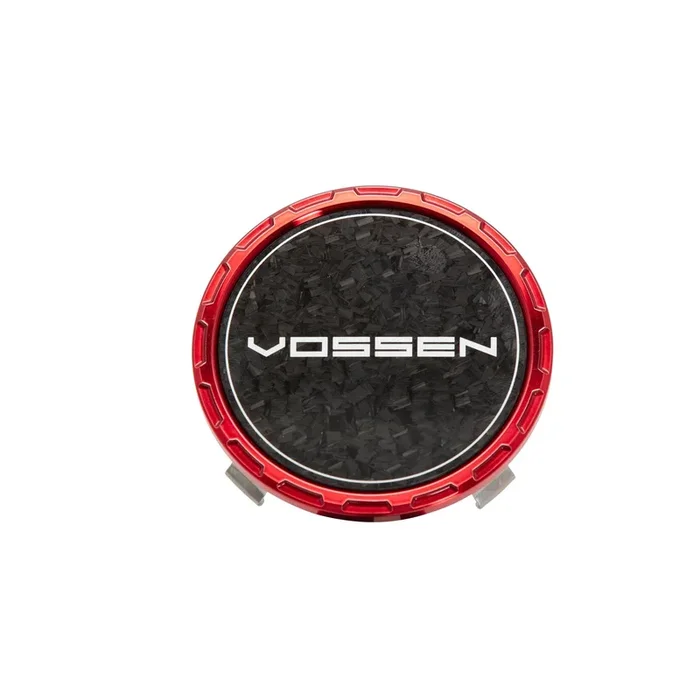 Vossen Classic Carbon Billet Sport Cap for VF & HF Series Wheels (Vossen Red) – Forged Carbon