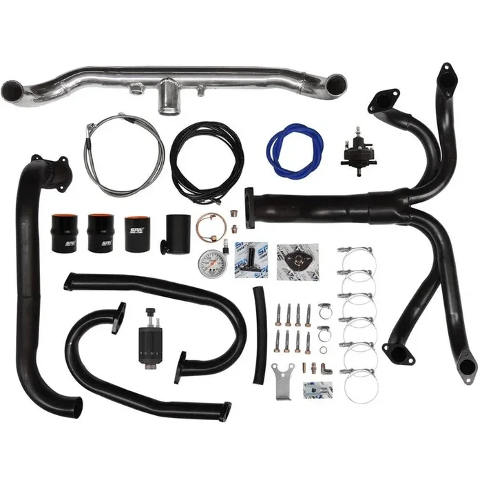 VW Beetle/Bug turbo kit for dual carburetor for T2 turbochargers – Without turbo