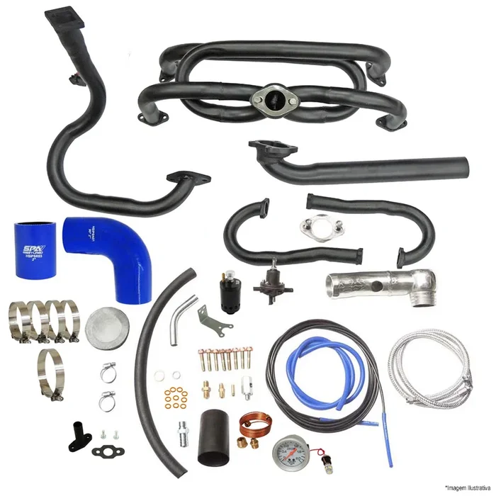 VW Beetle/Bug turbo kit for single carburetor for T2 turbochargers – Without turbo