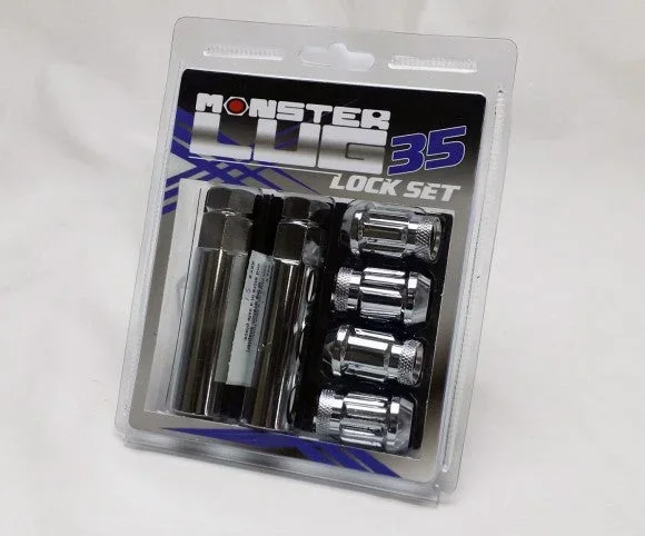 Wheel Nut Locks 35mm (Set of 4) | Part #32929/32930/32931 | Monster Lug