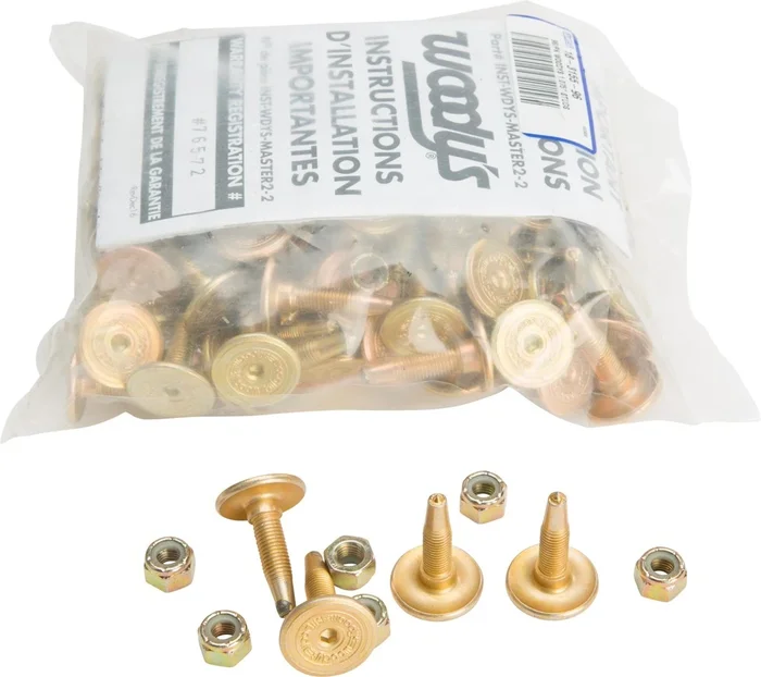 WOODYS GOLD DIGGER CARBIDE TRACTION MASTER STUD 1.075″ 96/PK