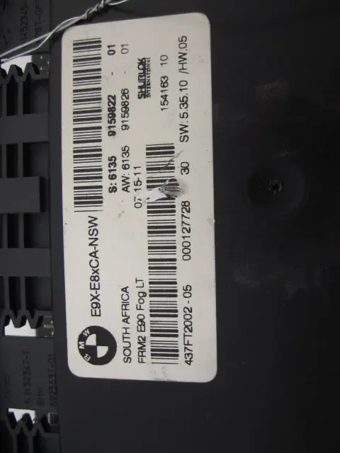 Xenon Light Control Computer M3 335i X5 328i 2007 07 08 09 10 11 12 13 – 815289