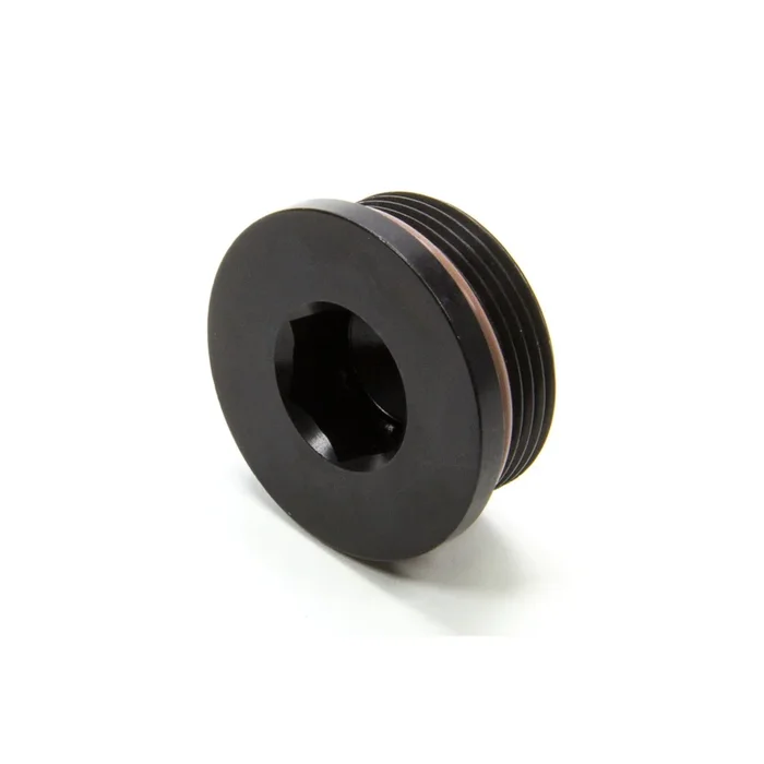 XRP Plug Fitting 20 AN Male O-Ring Allen Head Black Anodize – Each