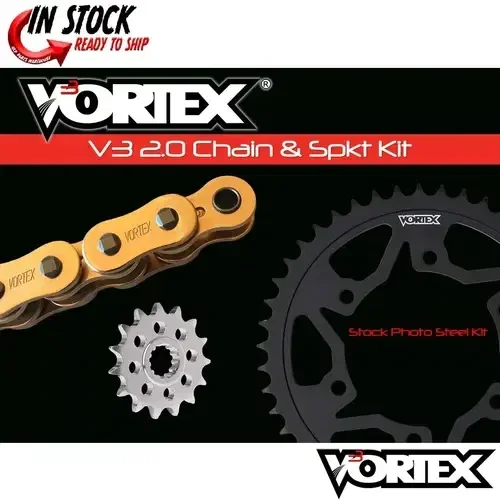 Yamaha FZ07 15-17 Vortex 520 Chain and Sprocket Kit 15-43 Tooth CKG6442