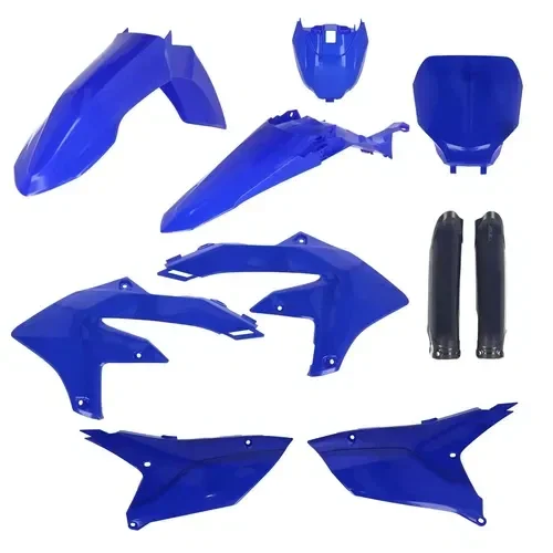 Yamaha YZ250F 2024-2025 YZ450F 2023-2025 Blue Plastics kit Airbox Fork guards
