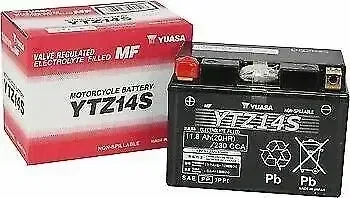 Yuasa YTZ14S BMW C600 ’11-’13 AGM High Performance Activated 12 Volt Battery