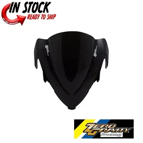 ZERO GRAVITY DARK SMOKE DOUBLE BUBBLE WINDSCREEN 2022-2025 HAYABUSA 16-135-19